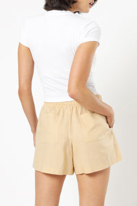 Nude Lucy greta drawstring tee white tees