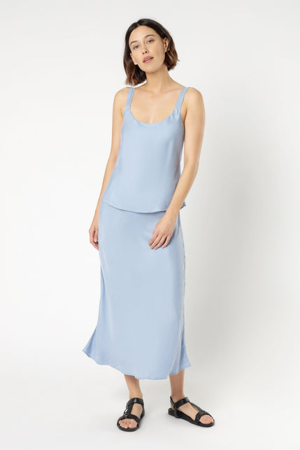 ESME CUPRO CAMI-Steel Blue