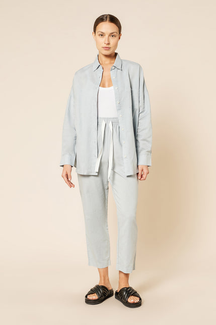 LEIGH LINEN SHIRT-Bermuda