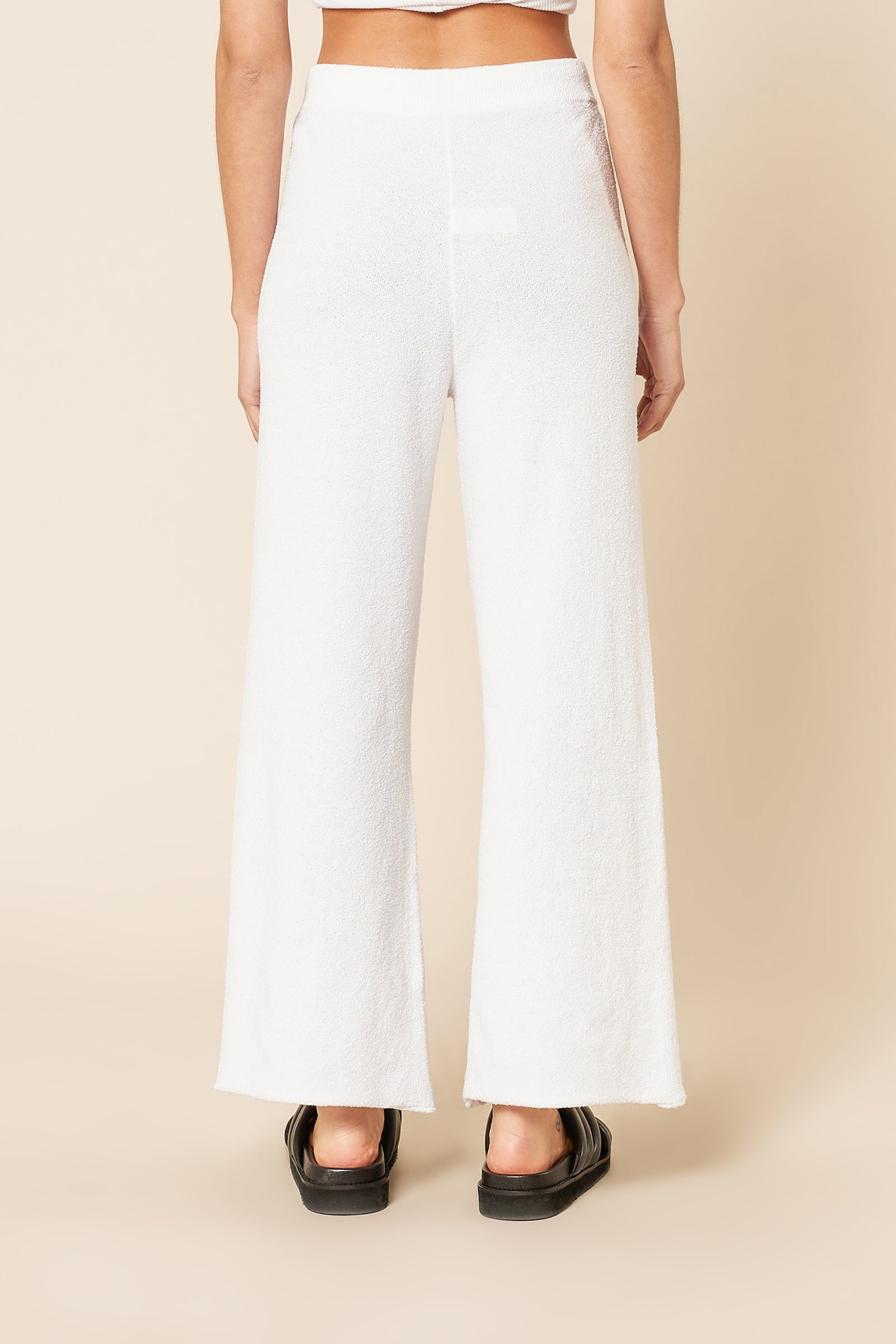 Nude Lucy Binx Knit Pant In White 
