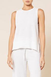 Nude Lucy Binx Knit Tank in White