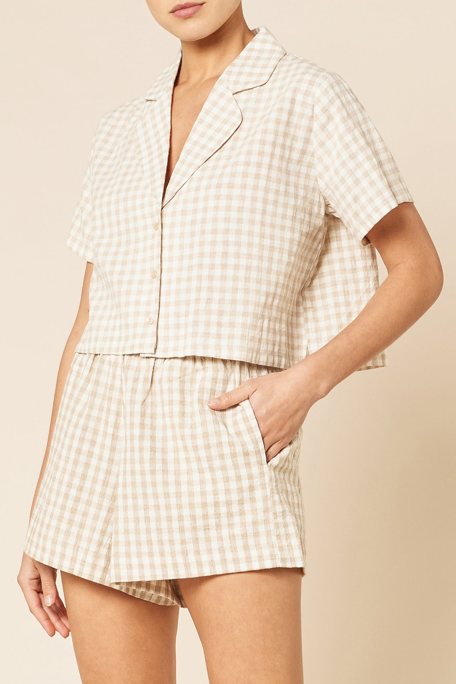 Nude Lucy Clive Check Shirt in Check