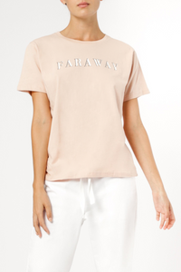 Nude Lucy faraway tee nude pink t shirt top