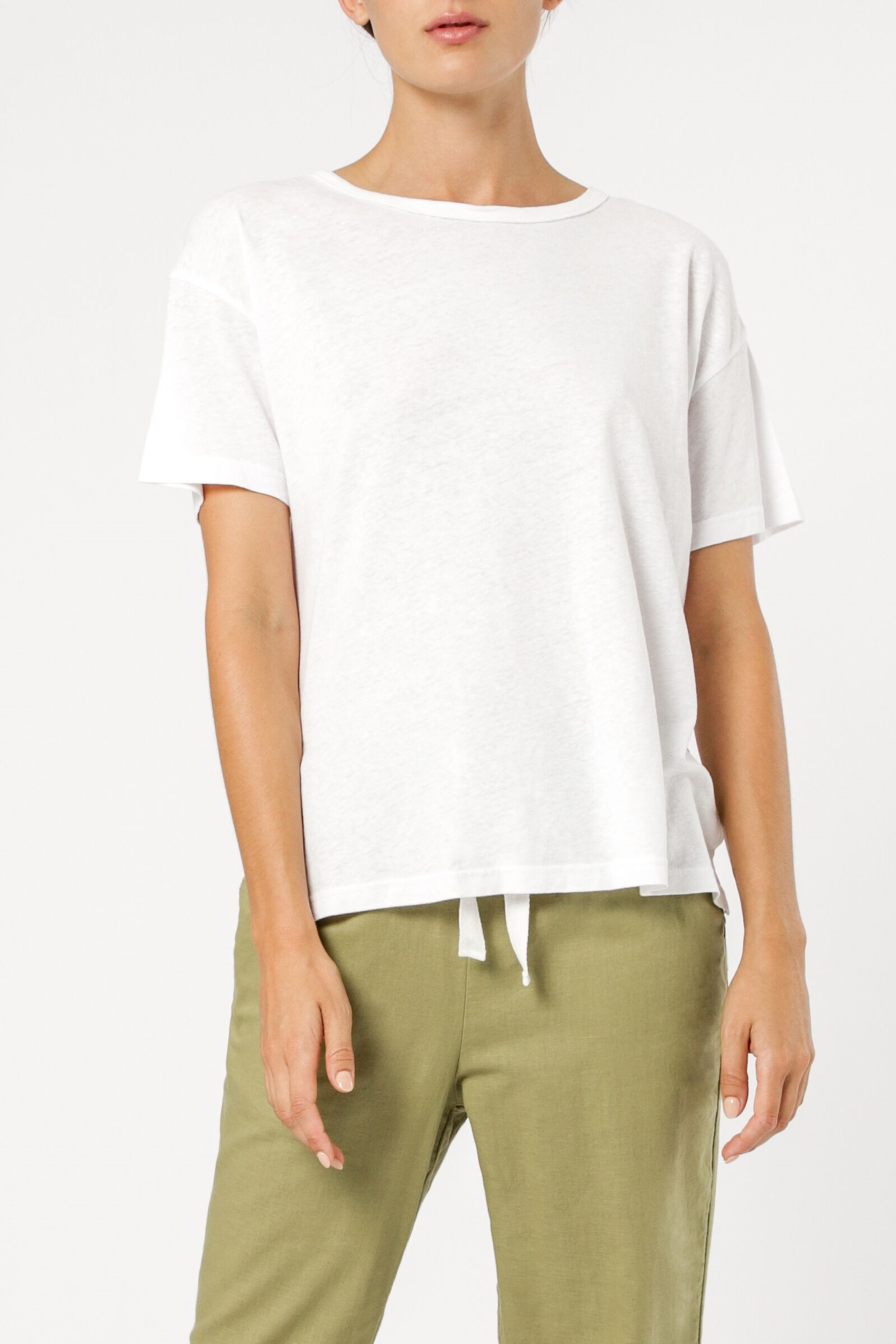 Nude Lucy Atwood Slouchy Tee White T Shirt 