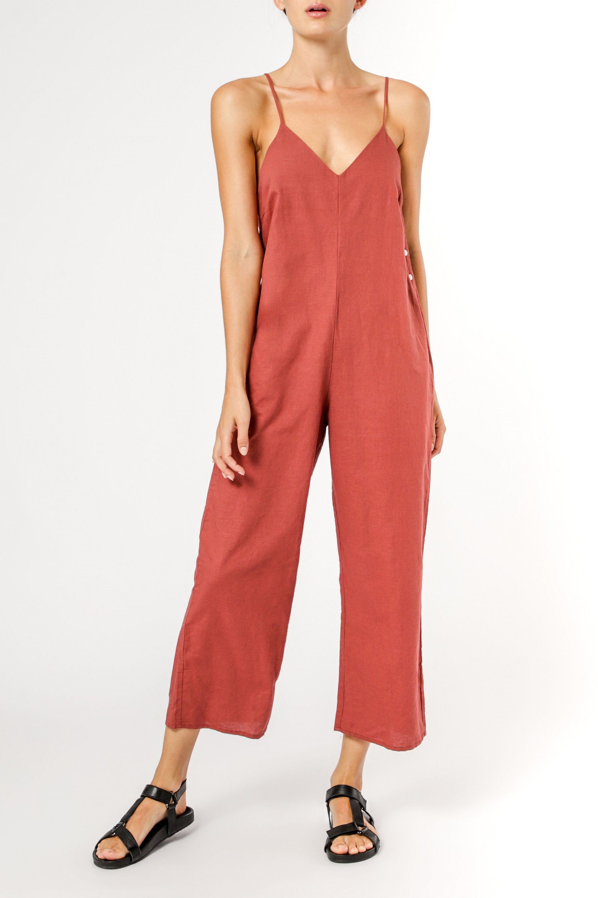 Nude Lucy Piper Dungaree Henna Jumpsuit 