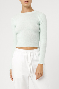 Nude Lucy regan fitted knit mint knitwear