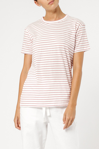 Nude Lucy chloe stripe tee tomato stripe top, t shirt