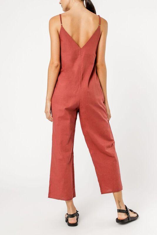 Nude Lucy Piper Dungaree Henna Jumpsuit 