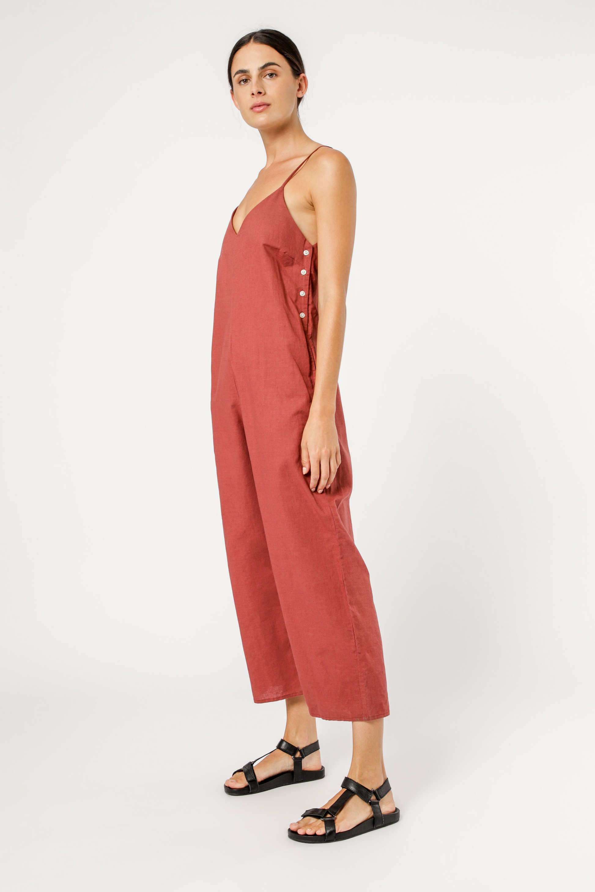 Nude Lucy Piper Dungaree Henna Jumpsuit 