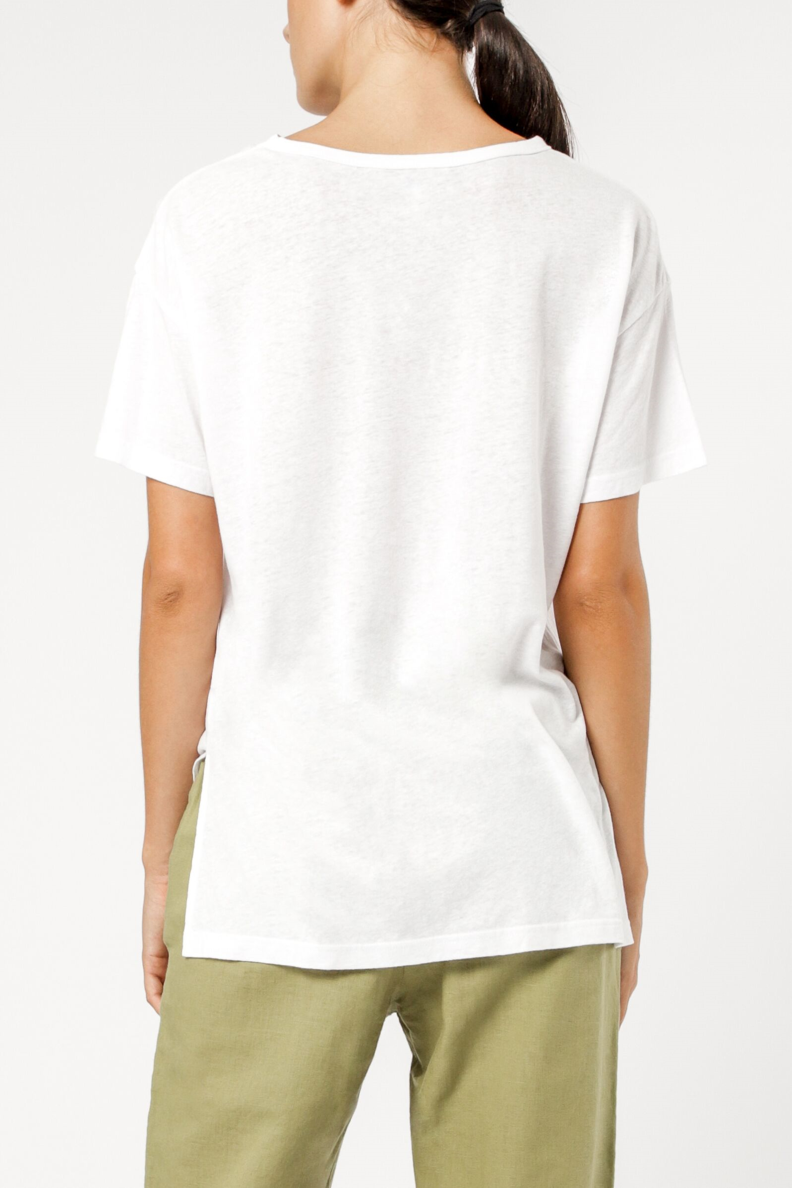 Nude Lucy Atwood Slouchy Tee White T Shirt 