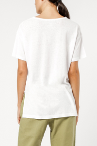 Nude Lucy atwood slouchy tee white t shirt